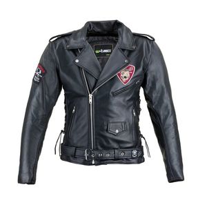 Bőr motoros kabát W-TEC Black Heart Perfectis kép