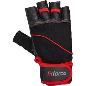 Fitforce FERAL Bőr fitness kesztyű, fekete, veľkosť XXL kép