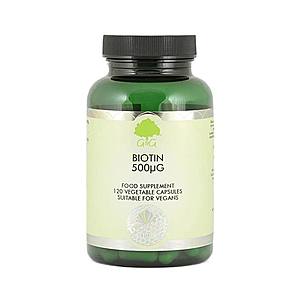Biotin (H-vitamin) 500mcg 120 kapszula – G&G kép