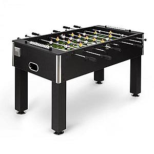 KLARFIT Maracanã asztali foci, csocsó asztal, parafa labdák, ital tartó, fekete kép