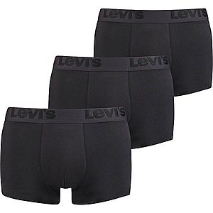 Levi's MEN PREMIUM TRUNK 3P Férfi boxeralsó, fekete, veľkosť M kép