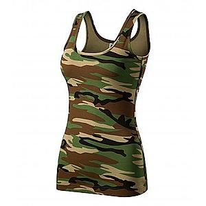 Malfini Camouflage női trikó, brown 180g/m2 kép
