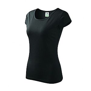 Malfini Pure női póló, fekete, 150g/m2 kép