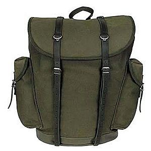 MFH BW hegyi hátizsák oliva 30L bőrszíjakkal kép