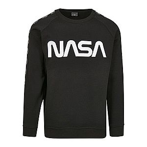 NASA Wormlogo Rocket férfi pulóver, fekete kép