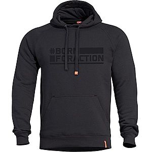 Pentagon Phaeton Born for action pulóver kapucnival, fekete kép