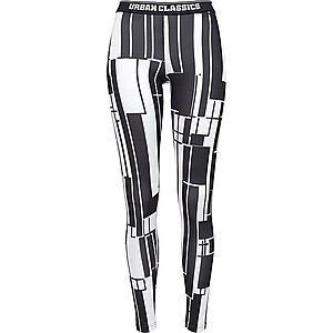 Urban Classics női Graphic Sports leggings, fekete kép