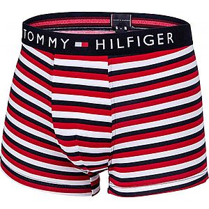 Tommy Hilfiger TRUNK PRINT Férfi boxeralsó, piros, veľkosť S kép