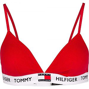 Tommy Hilfiger PADDED TRIANGLE BRA Női melltartó, piros, veľkosť S kép