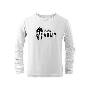 DRAGOWA Gyerek hosszú ujjú póló Spartan army, fehér kép