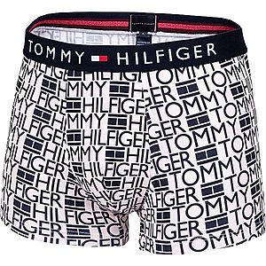 Tommy Hilfiger TRUNK PRINT Férfi boxeralsó, fehér, veľkosť S kép