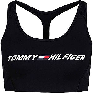 Tommy Hilfiger LIGHT INTENSITY GRAPHIC BRA Női sportmelltartó, fekete, veľkosť M kép