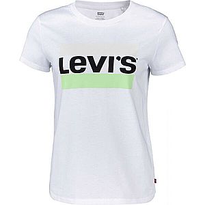 Levi's THE PERFECT TEE Női póló, fehér, veľkosť S kép