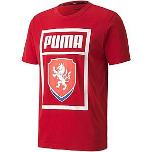 Puma FACR PUMA DNA TEE Férfi futballpóló, piros, veľkosť XL kép