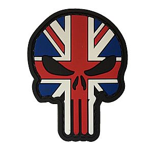 WARAGOD Tapasz 3D UK Punisher 6x4.5cm kép