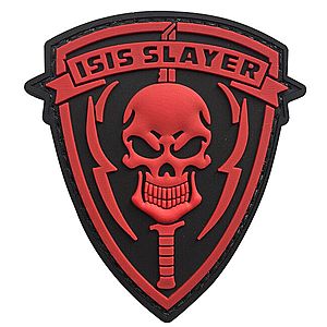 WARAGOD Tapasz 3D ISIS SLAYER with Punisher 7.5x6cm kép