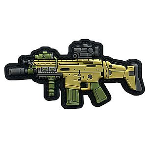 WARAGOD Tapasz Scar-H 3D GUN 10.5x5cm kép