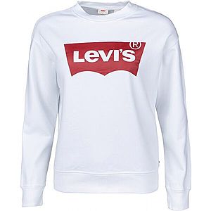Levi's GRAPHIC STANDARD CREW Női pulóver, fehér, veľkosť M kép