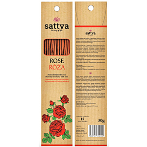 Füstölő, rózsa 30g - Sattva Ayurveda kép
