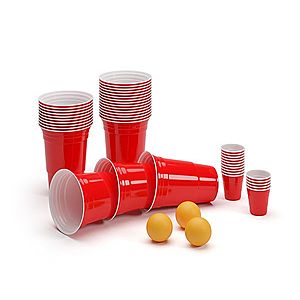 BeerCup Federer Ultimate Beer Pong party csomag, Red Cups, Shot Cups, labdákkal kép