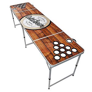 BeerCup Backspin Beer Pong, asztal, szett, fa, jégrekesz, 6 labda kép