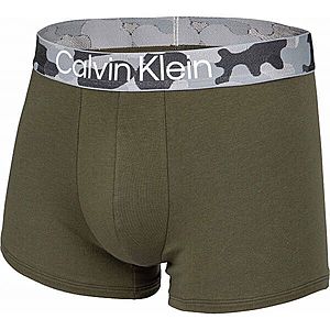 Calvin Klein TRUNK Férfi boxeralsó, khaki, méret kép