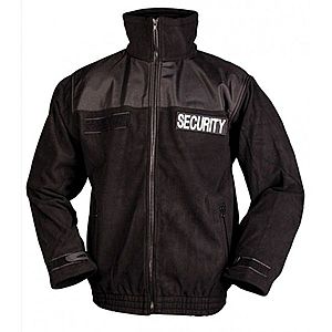 Mil-Tec Security polár pulóver, fekete kép