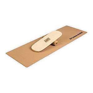 BoarderKING Indoorboard Flow, egyensúlyozó deszka, alátét, henger, fa / parafa kép