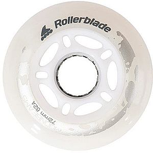 Rollerblade Moonbeams Led WH 72/82A (4PCS) white kép