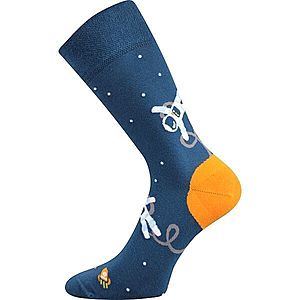 Lonka ŰRHAJÓS Uniszex zokni, sötétkék, méret kép