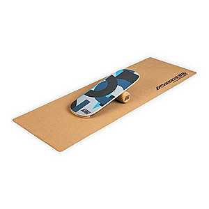 BoarderKING Indoorboard Flow, egyensúlyozó deszka, alátét, henger, fa / parafa kép