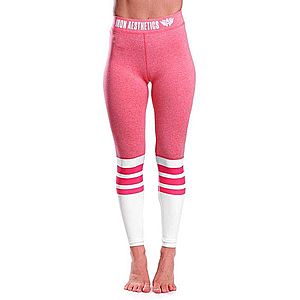 Női leggings Stripes - Iron Aesthetics, rózsaszín kép