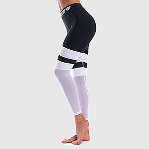 Női leggings NET Stripes - Iron Aesthetics, B&W kép