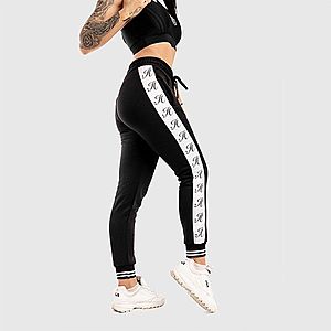 Női fitness melegítőnadrág Iron Aesthetics Striped, fekete kép