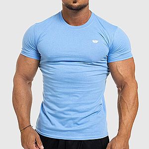 Férfi fitness póló Iron Aesthetics Standard, kék kép