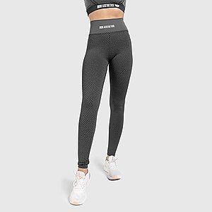 Női texturált leggings Iron Aesthetics, charcoal szürke kép