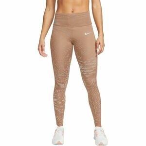 Nike DF RUN DVN FAST REF BRW W Női legging futáshoz, barna, méret kép