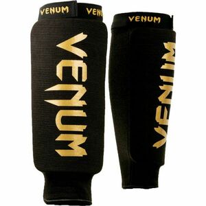Venum KONTACT SHIN GUARDS Sípcsontvédő, fekete, méret XL kép