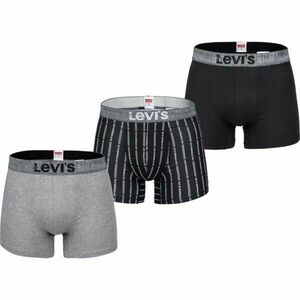 Levi's® MEN BACK IN SESSION TRUNK 3P Férfi boxeralsó, fekete, méret kép