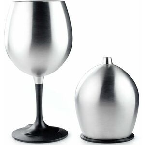 GSI Outdoors Glacier Stainless Nesting Red Wine Glass kép
