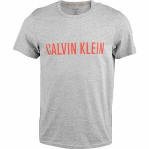 Calvin Klein S/S CREW NECK Férfi póló, szürke, veľkosť XL kép