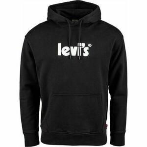 Levi's® T2 RELAXED GRAPHIC PO MV LOGO Férfi pulóver, fekete, méret kép
