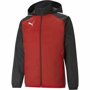 Puma TEAMLIGA ALL WEATHER JACKET Férfi kabát, piros, méret kép