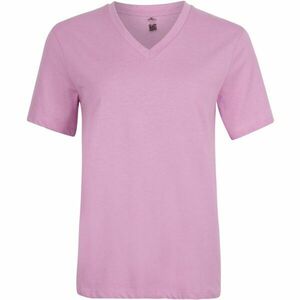 O'Neill ESSENTIALS V-NECK T-SHIRT Női póló, rózsaszín, veľkosť S kép