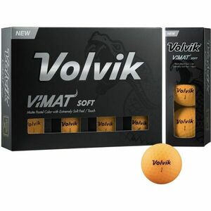 VOLVIK VIMAT 12 db Golflabda szett, narancssárga, méret kép