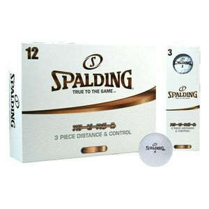 Spalding SPIN 3 pc (12 pcs) Golflabda szett, fehér, méret kép