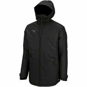 Puma TEAMFINAL PARKA JACKET Férfi kabát, fekete, méret kép