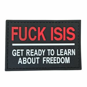 WARAGOD Fuck ISIS PVC rátét kép