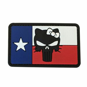 WARAGOD Texas zászló Tactical Kitty PVC rátét kép