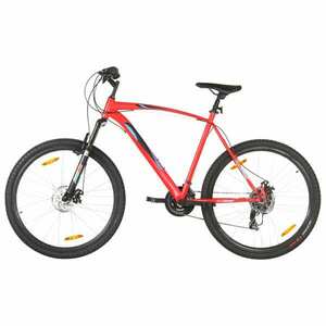 vidaXL 21 sebességes piros mountain bike 29 hüvelykes kerékkel 53 cm kép